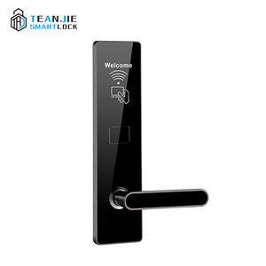 अमेरिकी मानक 304 स्टेनलेस स्टील rf कार्ड इलेक्ट्रॉनिक होटल लकड़ी के दरवाजे के साथ सुरक्षित लॉक - Product Image 1