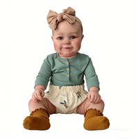 Poupées Kindrue Big Boy Original Chubby Fat Baby, en PVC, corps en coton, nouveau-né, poupées reborn en vinyle.