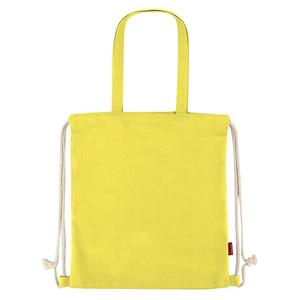 Sac fourre-tout promotionnel en toile de coton SHANGHONG pour femme, avec cordon de serrage, motif lettres personnalisé, faible MOQ - Product Image 4