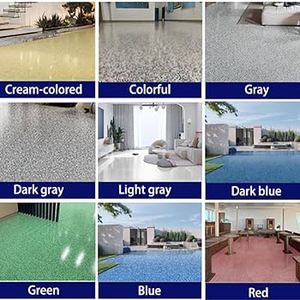Direct Factory OEM ODM Supplier Decorative Self-Leveling Epoxy Floor Coating Durable Finish <b>Colored</b> <b>Sand</b> Floating Floor Coating - Product Image 5