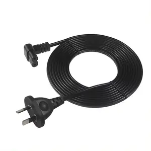 6ft 1.8m 0.75mm Extension Au 2Pin Prong Plug Iec C7 Connector Cable 2 Female Figure 8 Ac Power Cord