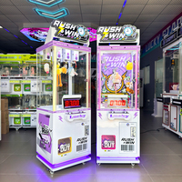 Machine de jeu commerciale à monnayeur, à fort potentiel de profit, avec jeu de défi et de récompenses Lucky 7s Push Win, pour centre commercial, type machine à griffes