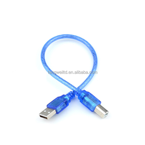 Cable USB de 30 cm para Arduino Uno/nano, Cable USB-A/B/C, <span class=keywords><strong>Micro</strong></span>/Mini/Tipo-C, Cable Azul - Product Image 4