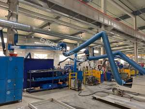 Bras d'extraction de fumées de soudage industriel, bras d'extraction de fumées <span class=keywords><strong>flexible</strong></span> avec <span class=keywords><strong>hotte</strong></span>, <span class=keywords><strong>tuyau</strong></span> d'extraction de poussière - Product Image 5