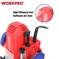 Routeur à bois WORKPRO 12,7 mm (1/2 po) – Outil de sculpture et de finition électrique pour le bois