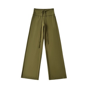 <span class=keywords><strong>Pantaloni</strong></span> Yoga da <span class=keywords><strong>Donna</strong></span> a Vita Alta, Larghi e Dritti, Stile Hip Hop, in Tessuto Oxford Antirughe, <span class=keywords><strong>con</strong></span> <span class=keywords><strong>Elastico</strong></span> in Vita, Casual Estivi - Product Image 2