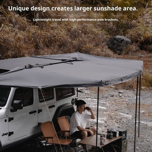 Tente de toit automatique pour voitures, installation rapide, abri de <span class=keywords><strong>camping</strong></span> imperméable avec fenêtres panoramiques - Product Image 3