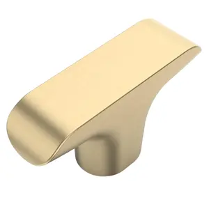 Kitchen Cabinet Knob High Quality Flat Furniture Hardware Closet Wardrobe Door Handle Knob 3273K