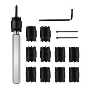 Foret électrique en acier rapide, vente en gros, avec queue hexagonale, pour perçage de trous, soudage par points et réparation d'ancrages, ensemble d'outils - Product Image 1