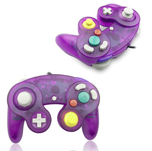 โซวี AGB-002 สำหรับ NGC คลาสสิคแบบมีสายเกมแพด จอยแพด จอยสติ๊กการสั่นสะเทือนตัวควบคุมเกมเข้ากันได้กับวี เกมคิวบ์ 16 สี - Product Image 4