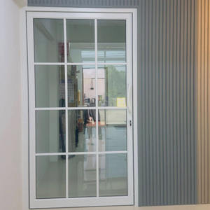 <span class=keywords><strong>Ventanas</strong></span> de PVC de Doble Acristalamiento con Rejillas y Claraboyas, Modernas, de Vidrio Templado y Vinilo UPVC, Fabricadas por OEM al por Mayor - Product Image 1