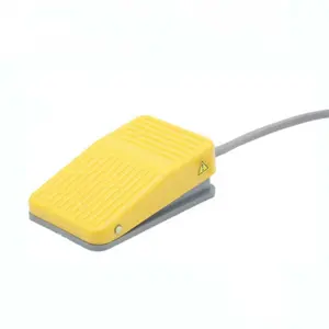 LF-01 interruptor de pedal de plástico interruptor de pedal elétrico momentâneo liga-desliga