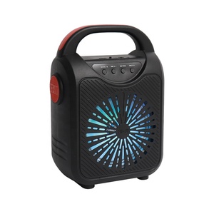 2024 Mới ABS-6101 4-Inch Xách Tay Loa Không Dây <span class=keywords><strong>Bluetooth</strong></span> Hỗ Trợ TWS Đài Phát Thanh Chức Năng Loa Có Dây <span class=keywords><strong>Microphone</strong></span> Karaoke Loa - Product Image 6