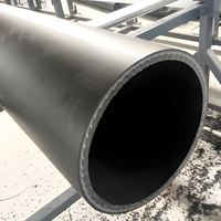 Tuyau de drainage composite haute pression renforcé avec un squelette en treillis métallique en acier HDPE PE100 SRTP, garantie 50 ans
