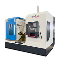 Torno CNC de Cama Inclinada TCK50 para Metal, Acero Inoxidable, Aluminio, Cobre, Mecanizado Automático Industrial