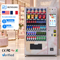 Distributeurs automatiques intelligents à écran tactile RUNYANG pour articles de vente au détail, distributeur automatique de collations pour aliments et boissons