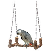 USMILEPET meilleure vente en bois perroquet balançoire pont suspendu échelle poulet animal perroquet oiseau balançoire jouet pour animal de compagnie oiseau perroquet échelle
