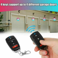 Transmisor de Control Remoto de Aprendizaje de 433.92mhz para Botón de Puerta, Control Remoto para Puerta de Garaje