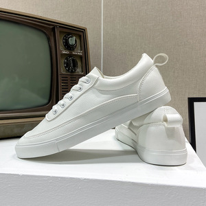 Zapatillas Blancas para Estudiantes, con Amortiguación, Transpirables, Juveniles, Blancas Puras, Deportivas, Casuales - Product Image 5
