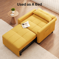 Sofá Cama Plegable Perfecto, Sofá Cama Individual Multifuncional, Diseño que Ahorra Espacio para Invitados, Asiento Convertible Moderno y Compacto