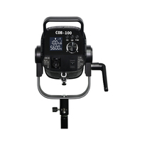 Projecteur LED professionnel 100W, flash stroboscopique 5600K, lampe COB pour photographie avec télécommande pour studio vidéo
