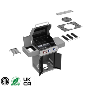 Vendita diretta SPSS SUS steel outdoor <span class=keywords><strong>gas</strong></span> barbeque <span class=keywords><strong>grill</strong></span> trolley freestanding bbq <span class=keywords><strong>gas</strong></span> <span class=keywords><strong>grill</strong></span> - Product Image 5