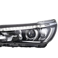 Nouvel ensemble de phares avant LED pour voiture, pour Hilux 2015-2020, avec phares LED à faisceau haut et bas, 12V