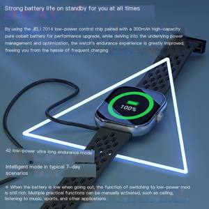 สมาร์ทวอทช์ S5C หน้าจอสี่เหลี่ยม TFT รองรับซิม วัดอัตราการเต้นของหัวใจ ตรวจจับการนอนหลับ กันน้ำ IP68 ตัวเรือนโลหะผสม สายรัดแม่เหล็ก แบตเตอรี่ใช้งานได้ 5-10 วัน - Product Image 4