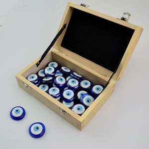 Hochwertige blaue Glasaugen Talisman Home Office Auto Dekoration Glück blaues Glas für Geschenke - Product Image 3