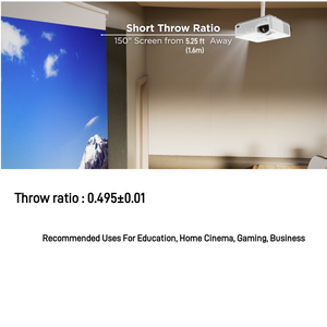 לייזר מקצועי מקרנים 4500 יום אנסי משרד אור כיתה dlp מגני 3D מקרני - Product Image 5