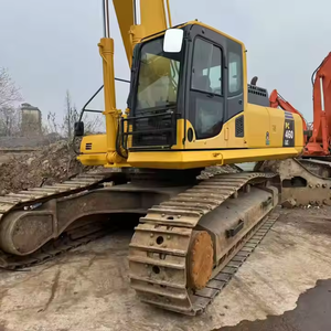 Precio competitivo, excavadora de orugas hidráulica original KOMATSU PC460, excavadora de orugas PC460LC de segunda mano a la venta - Product Image 1