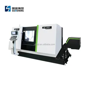 Máquina de torno CNC automática para metal, sistema de controle Fanuc iHT1031 Japão