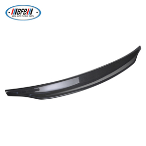 Spoiler pour voiture, spoiler arrière en fibre de carbone véritable pour <span class=keywords><strong>Audi</strong></span> A4, spoiler de coffre arrière - Product Image 3