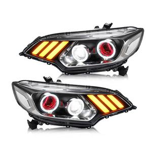 ไฟหน้ารถปรับ GZ10อัตโนมัติชุดติดตั้งไฟหน้ารถยนต์สำหรับ <span class=keywords><strong>Honda</strong></span> <span class=keywords><strong>JAZZ</strong></span> 2014-2019 - Product Image 1