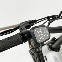 Kit de vélo électrique à pneus gras R5 PRO de haute qualité pour adultes, 48V 14AH, moyeu arrière 350W, double suspension, batterie cachée, électronique intelligente