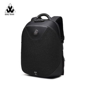 Biao Wan <b>Laptop</b> <b>Backpack</b> 17-Inch Anti-Theft Breathable Travel Bag <b>For</b> Youth And Middle Aged Male Solid Color Spring 2021 - Product Image 1