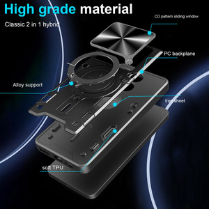 GScase all'ingrosso produttore anello rotante supporto antiurto copertura per telefono di protezione per ZTE Blade V50 SMART 4G A33S - Product Image 6