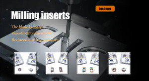 Inserti in carburo rivestiti in RPMT1204M0E-JS PVD JC952 vendita all'ingrosso di fresatura di sicurezza inserti CNC con supporto OEM