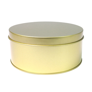 Tùy chỉnh hộp thiếc container bền rỗng kim loại có thể với nắp Quà Tặng thủ công kim loại trà Cookie hộp thiếc bao bì - Product Image 1