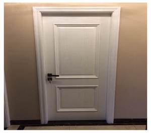 En stock maintenant : Portes intérieures en bois de sécurité, finition bois de chalet, en hemlock, avec éclairage latéral et épaisseur standard. - Product Image 3