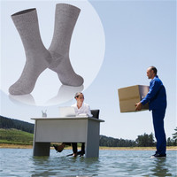 Chaussettes imperméables de randonnée en plein air, protège votre pied au sec dans un environnement humide effrayant