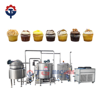 TG Direktverkauf ab Werk Einfach zu Bedienende Automatische Kuchenproduktionslinie zur Herstellung von Cupcakes und Muffins