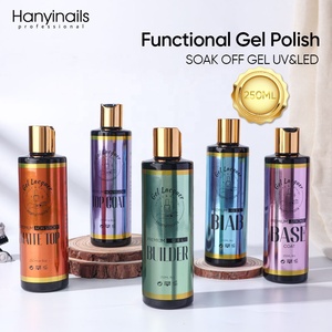 Hanyi HEMA-Free Luxury 8OZ Gel de <span class=keywords><strong>base</strong></span> pour ongles UV/LED Longue durée Super Primer Gel Résine adhésive forte 8OZ Bouteille de recharge - Product Image 6