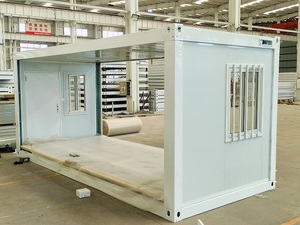 Panneau de cabine de camp <span class=keywords><strong>à</strong></span> bas prix Personnalisation de support sculpté en métal Maison mobile préfabriquée Petite maison pliable de 20 pieds pour la Nouvelle-Zélande - Product Image 5