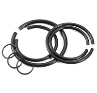 Ventes chaudes, anneau de circlips de type C en acier inoxydable zingué, style élastique
