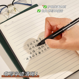 <b>A5</b> Pu Leather Notebook Thickened 156 Pages Vintage Color Business <b>Diary</b> Office Student Use - Product Image 3