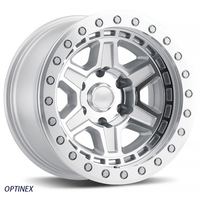 Jantes Beadlock forgées sur mesure argentées 17 18 19 20 21 22 6x139.7 6x135 6x114.3 5x127 5x130 pour Bronco F150 Raptor Wrangler RAM