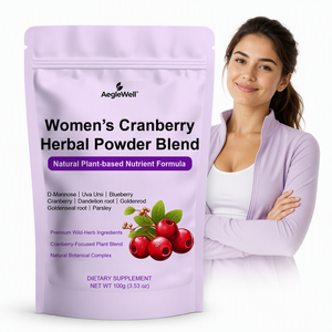 Aeglewell OEM Poudre de Canneberge et D-Mannose pour Femmes - Soutien des Voies Urinaires avec <span class=keywords><strong>Uva</strong></span> <span class=keywords><strong>Ursi</strong></span>, Goldenseal et Mélange d'Herbes - Product Image 1