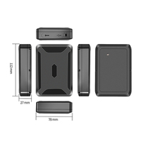 Rastreador GPS Magnético Inalámbrico con Batería de Larga Duración de 10000mAh, Rastreo a Distancia, Equipo de Rastreo Vehicular, Plataforma Gratuita de por Vida