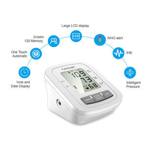 CE MDR Certificado Automático Digital BP Máquina Brazo Superior Pulso Monitor de Ritmo Cardíaco Presión Arterial Tensiómetro Energía Eléctrica Metal - Product Image 5